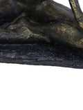 Libra Interiors Bronze Yoga Pose Sculpture 26cm, UK version