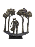 Libra Interiors bronze lovers arboretum sculpture, 29.5cm height, UK version