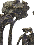 Libra Interiors bronze lovers arboretum sculpture, 29.5cm height, UK version