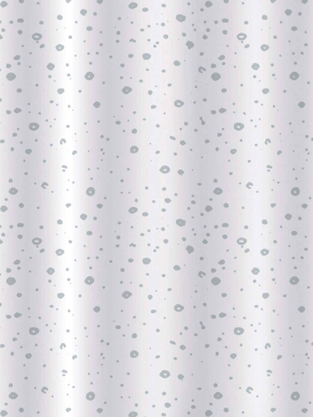 Duschvorhang Showerdrape Weiße Tropfen