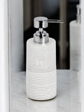 Showerdrape frost onyx bathroom accessories set (British brand)