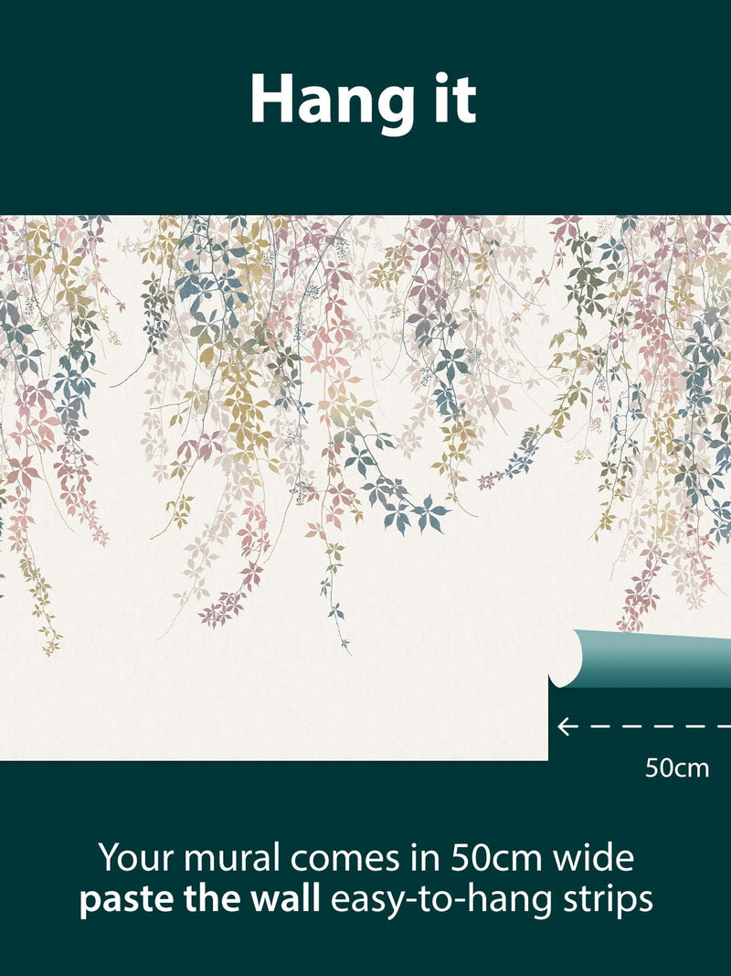 Clarissa Hulse Opal A4 Sample Virginia Creeper Mural