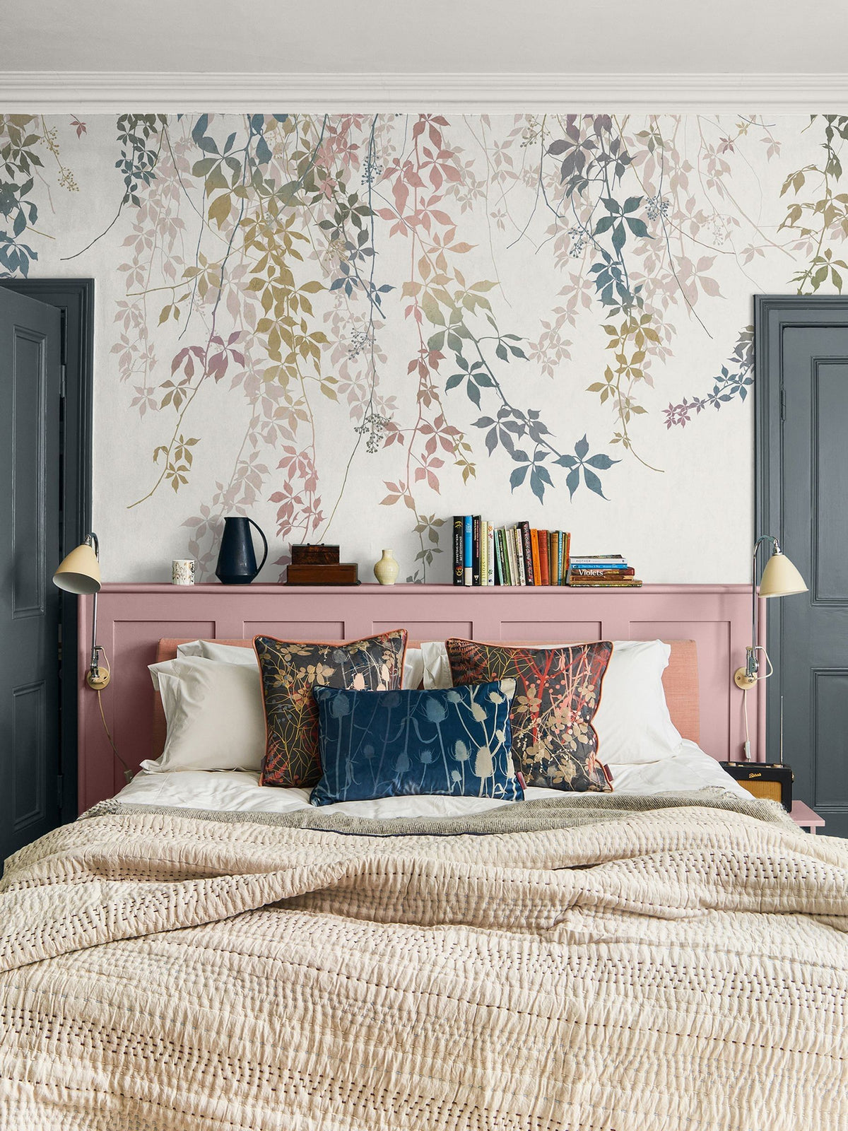 Clarissa Hulse Opal A4 Sample Virginia Creeper Mural