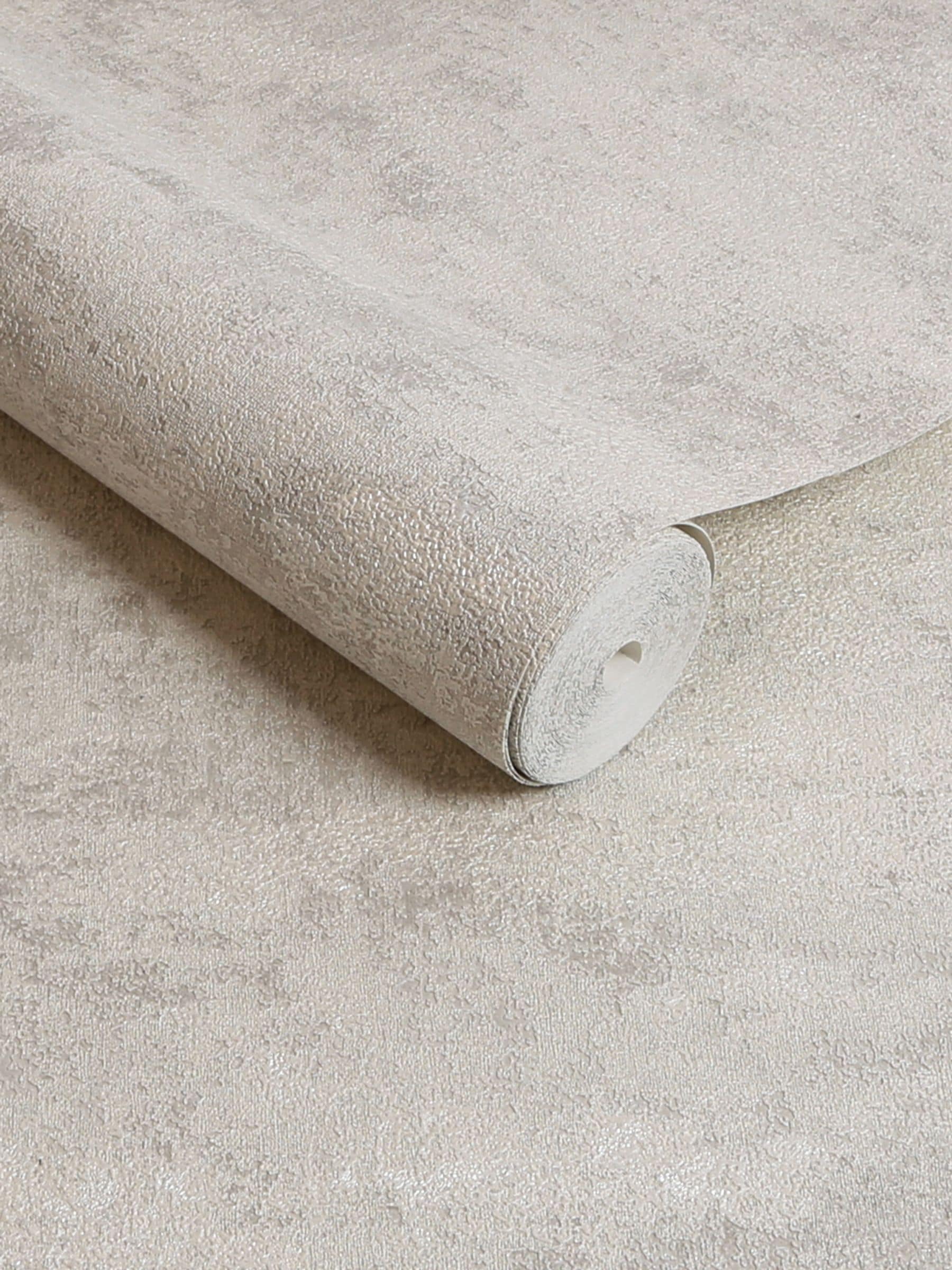 Graham & Brown cream faux plaster wallpaper sample - British product