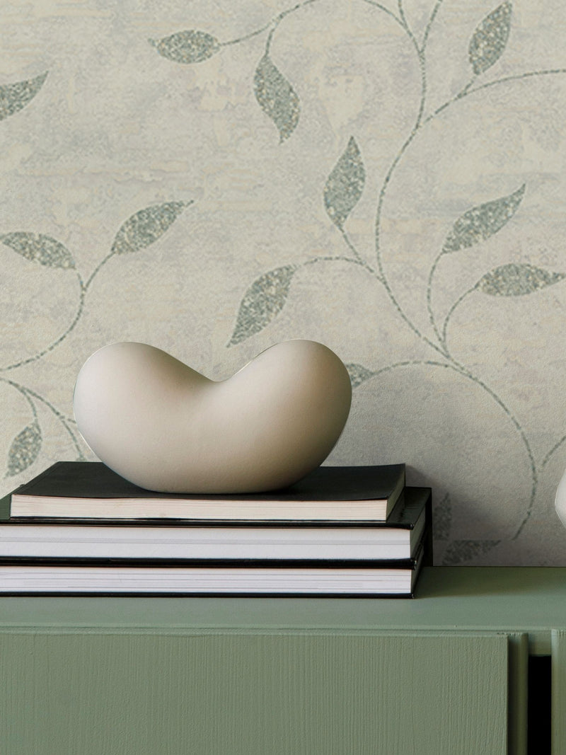 Graham & Brown Sage wallpaper sample A4, imported from the UK
