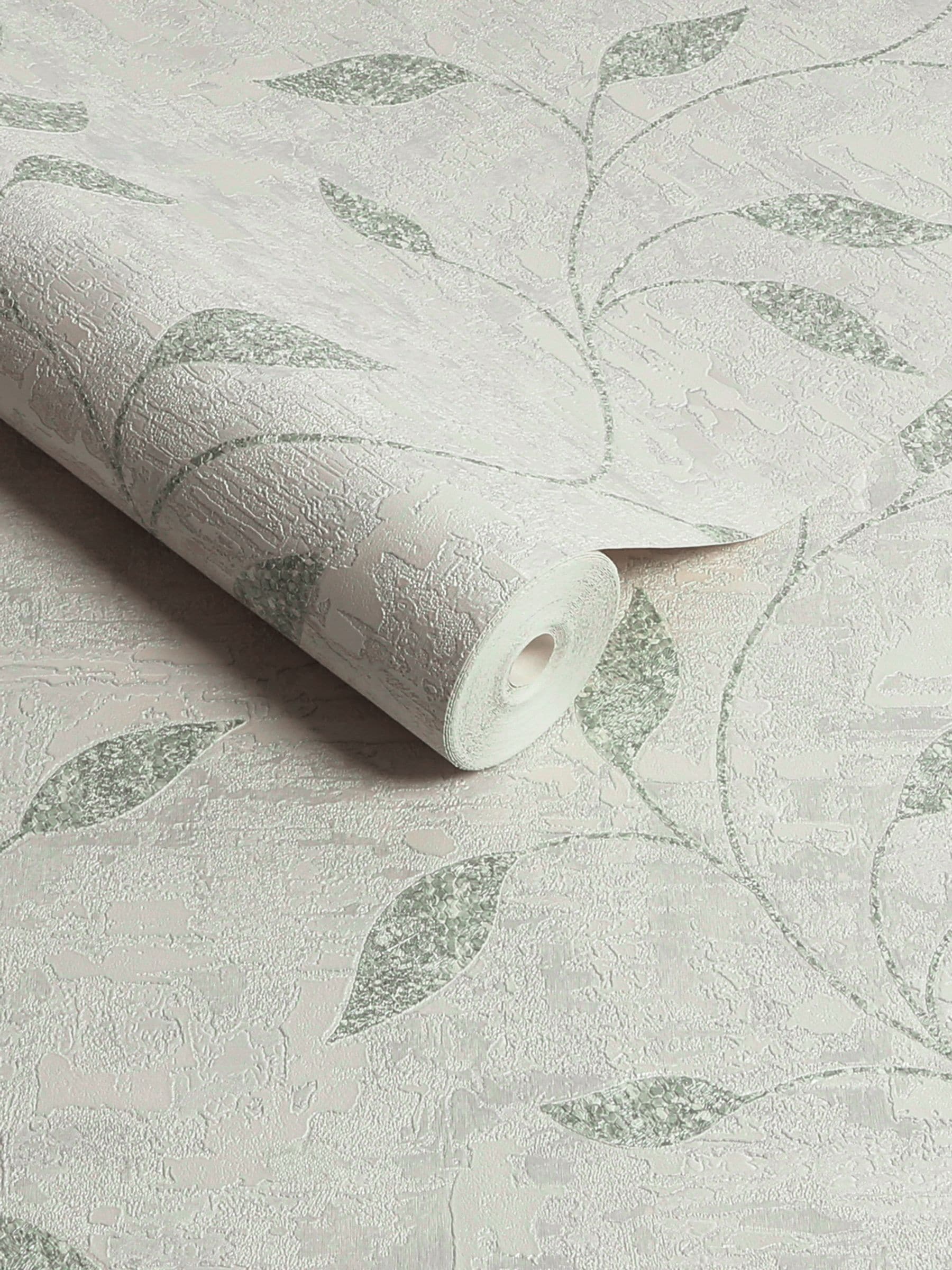 Graham & Brown Sage wallpaper sample A4, imported from the UK