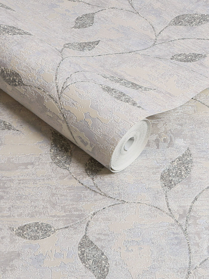 Graham & Brown silver leaf wallpaper sample A4 - British product