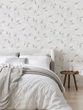 Graham & Brown silver leaf wallpaper sample A4 - British product