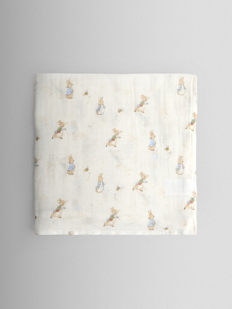 Peter Rabbit muslin cloths 5-pack 60x60cm (British brand)