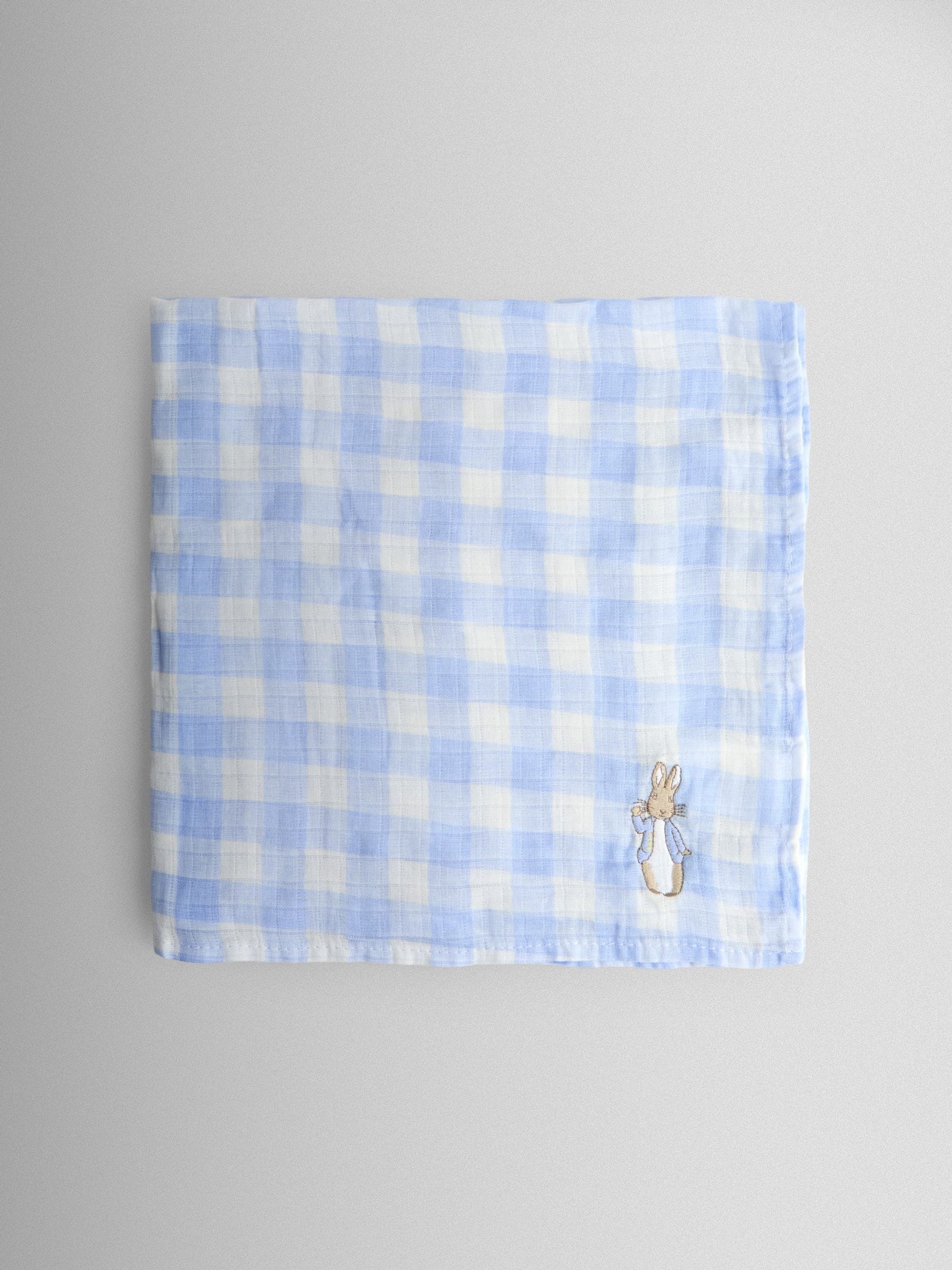Peter Rabbit muslin cloths 5-pack 60x60cm (British brand)