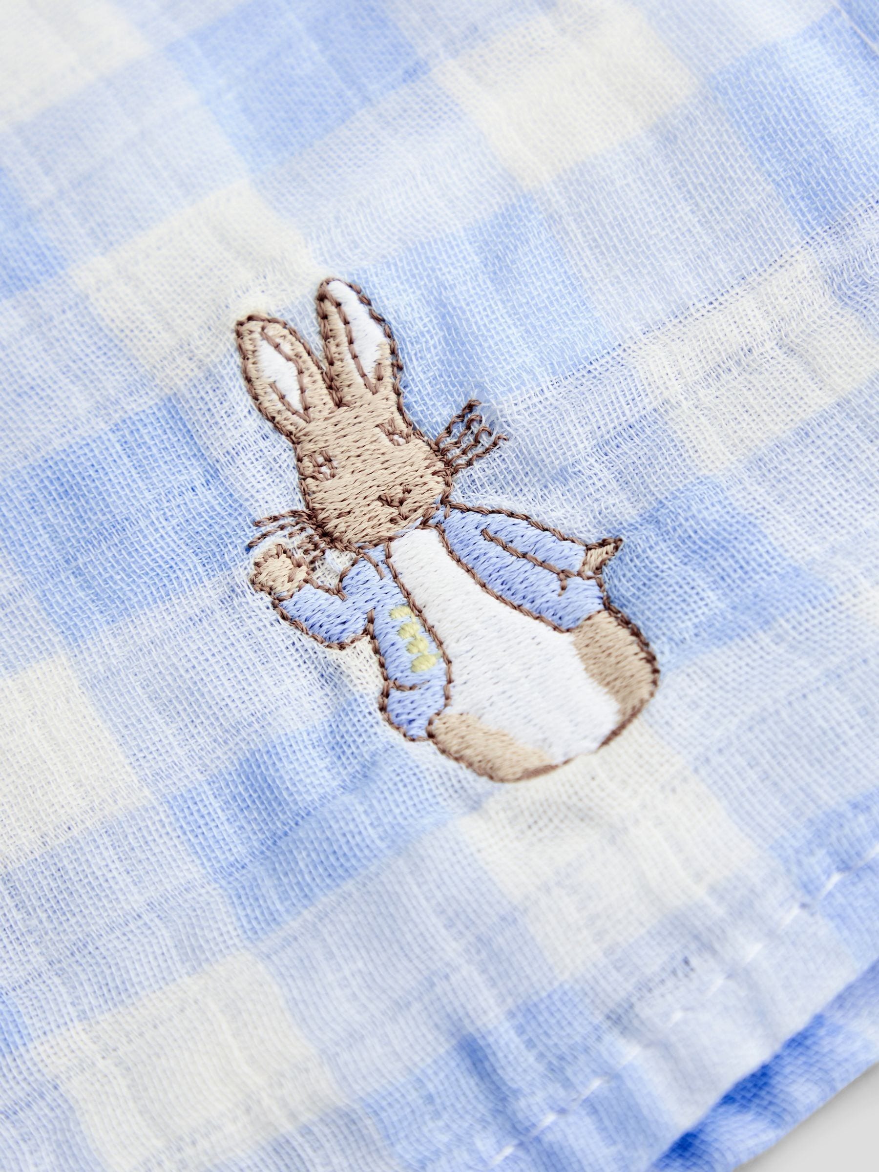 Peter Rabbit muslin cloths 5-pack 60x60cm (British brand)