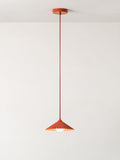 Houseof burnt orange mini pleat ceiling pendant 16cm - British product