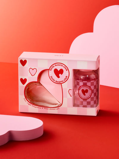 Next Girls Little Hearts Club Light Fragrance and Shower Gel Set (50ml + 100ml)- Buy online at McGrocer