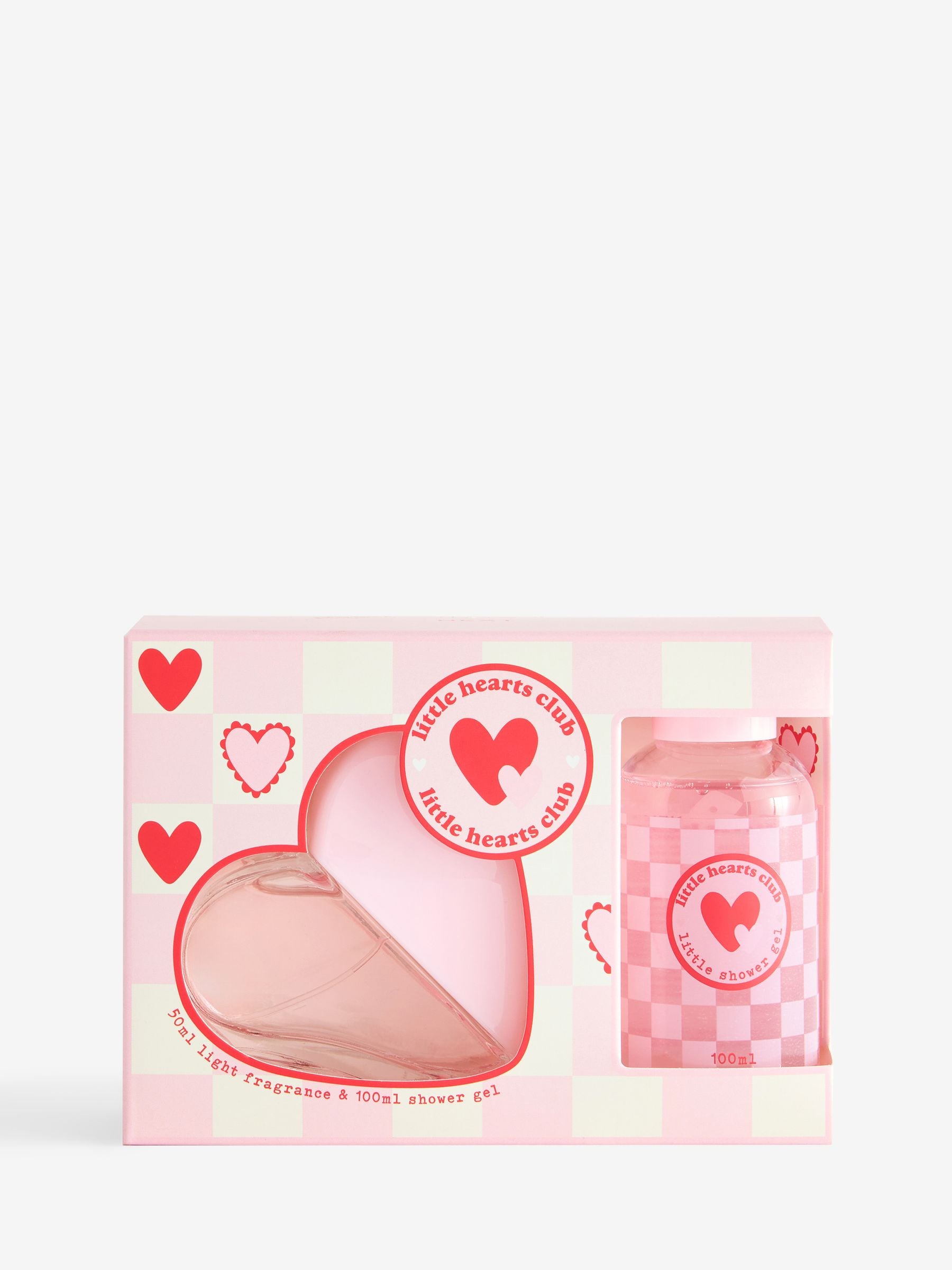 Little Hearts Club girls fragrance and shower gel set, UK version
