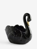 Rockett St George Black Swan ceramic planter, UK version