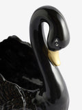 Rockett St George Black Swan ceramic planter, UK version