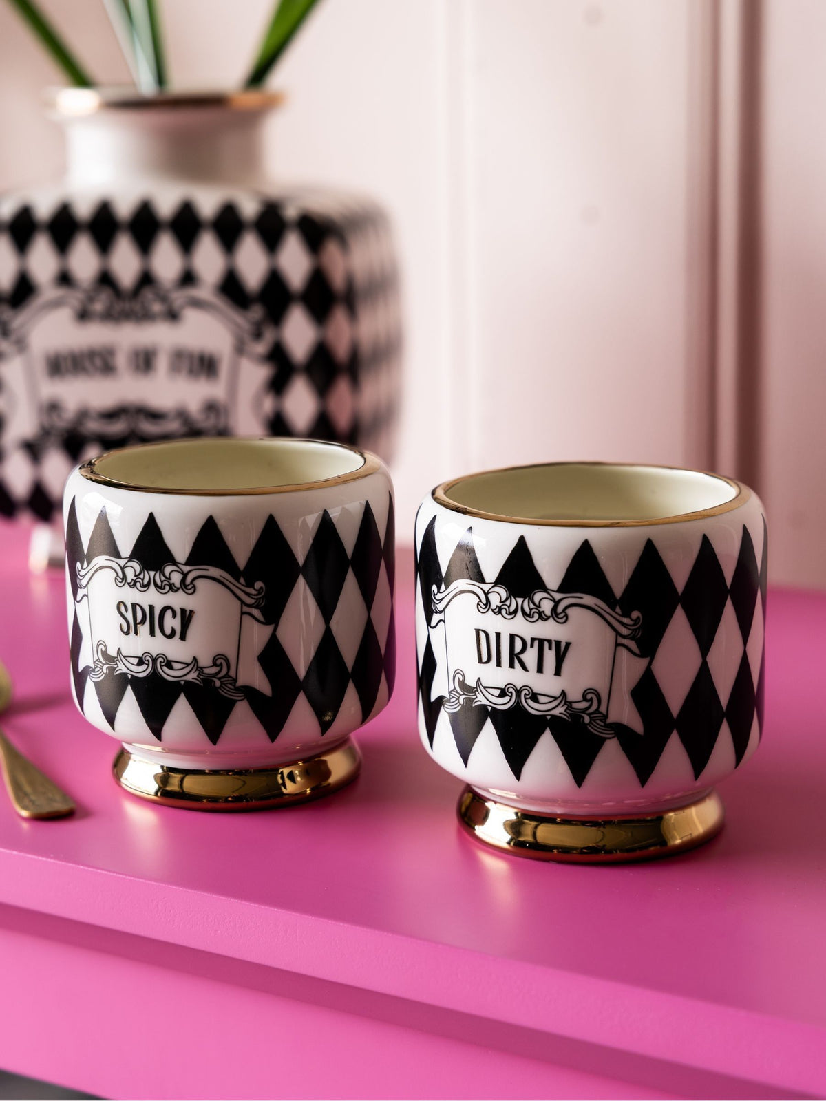 Rockett St George cocktail cups set of 2 - British product