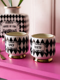 Rockett St George cocktail cups set of 2 - British product