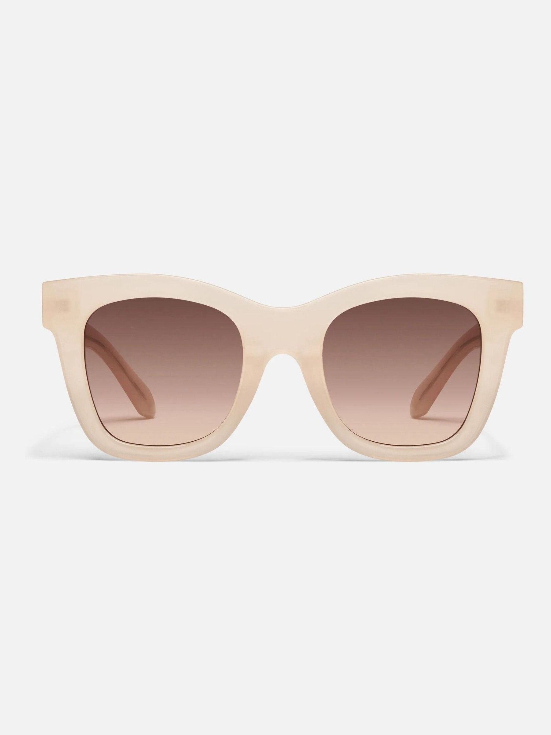 QUAY Cream After Hours Sunglasses
