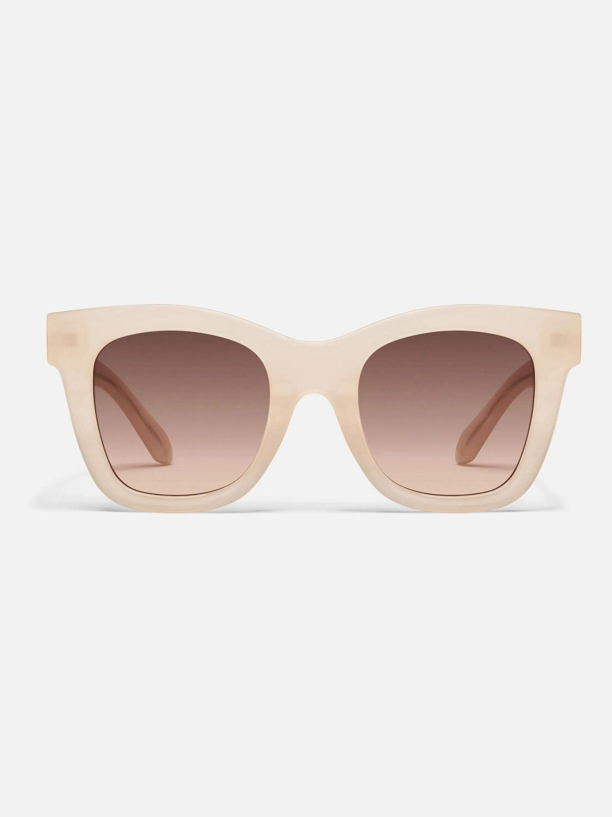 QUAY Cream After Hours Sunglasses