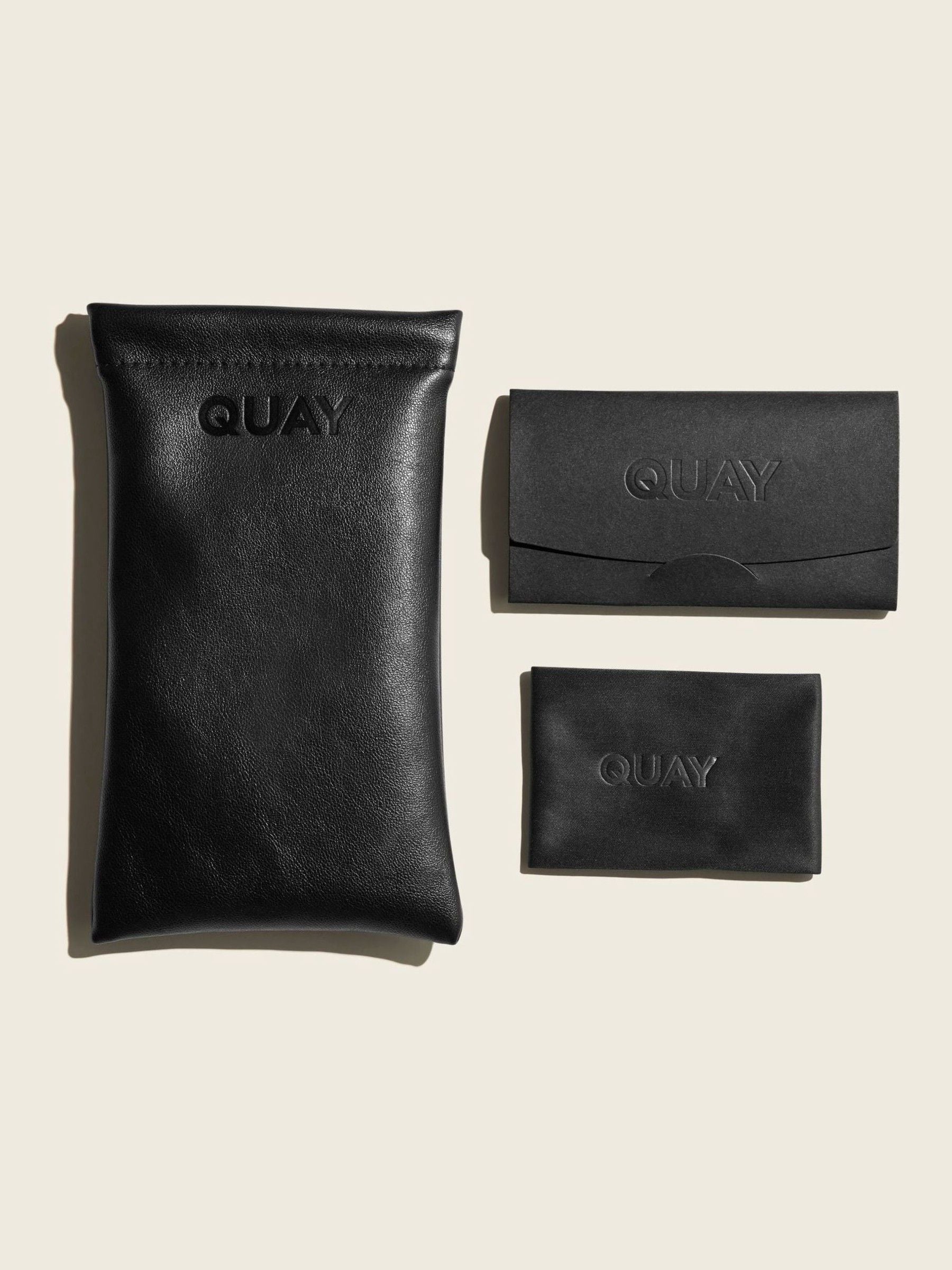 QUAY animal print oversized cat eye sunglasses (British brand)