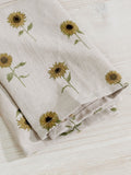 Sophie Allport sunflower linen napkins set of 4 (British brand)