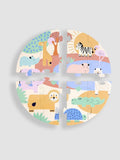 JoJo Maman Bébé safari round jigsaw puzzle 16pc (British brand)
