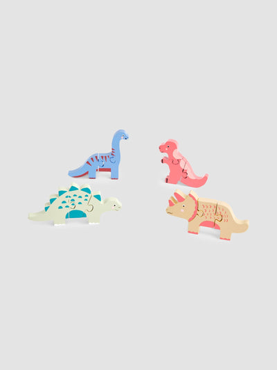Next JoJo Maman Bébé Dinosaur Puzzle Set Wooden Jigsaw Puzzle- Buy online at McGrocer