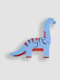 JoJo Maman Bébé dinosaur puzzle set four wooden pieces (British brand)