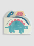 JoJo Maman Bébé dinosaur baby card book (British brand)