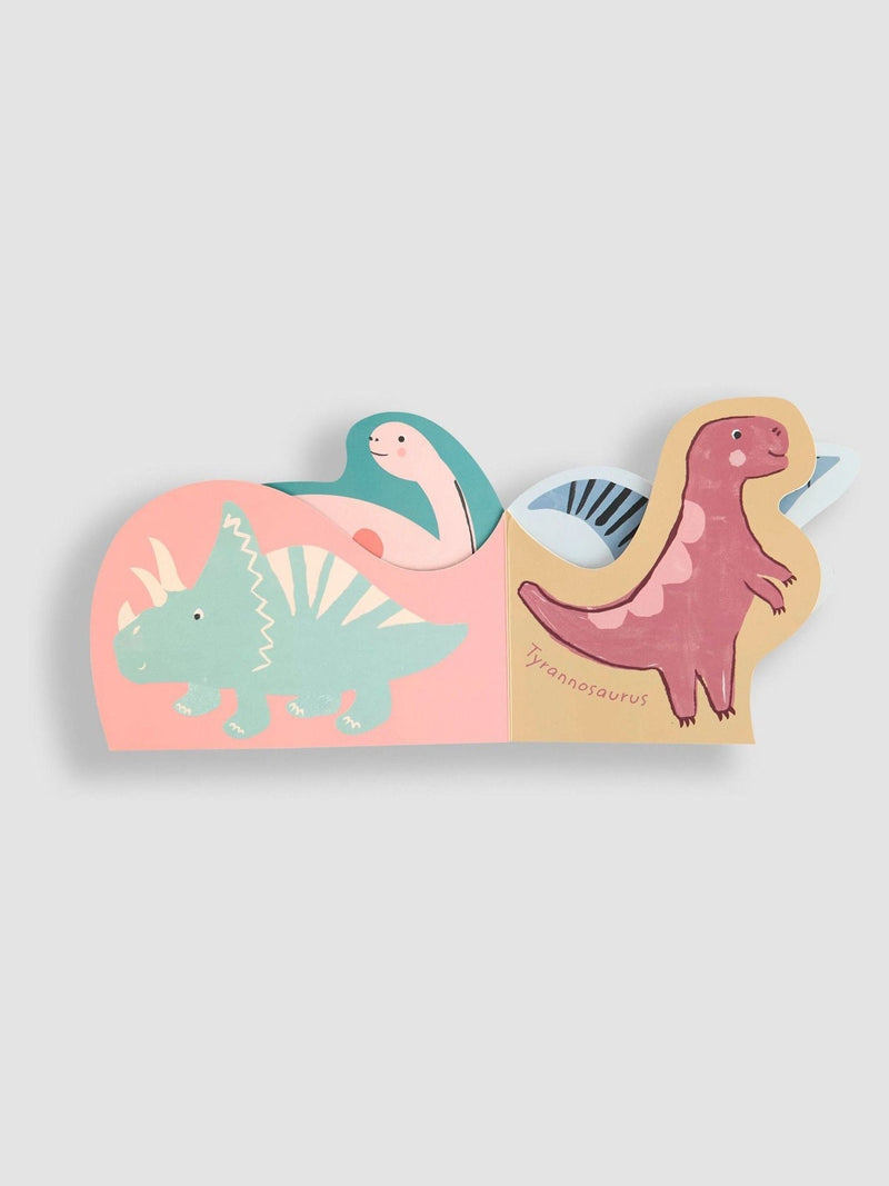 JoJo Maman Bébé dinosaur baby card book (British brand)