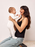 Black nursing vest anti leak cups, UK version