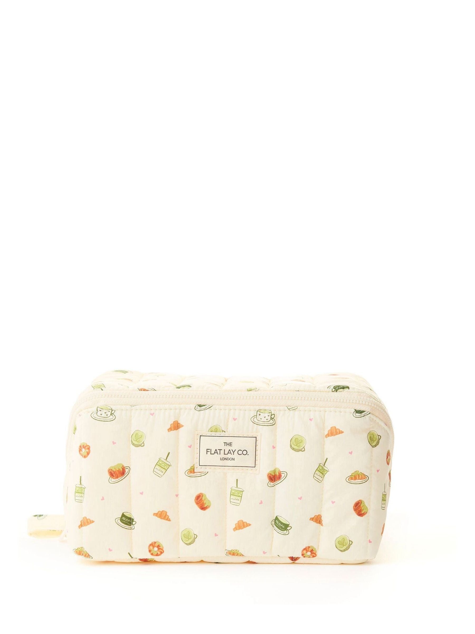 The Flat Lay Co marshmallow flat lay makeup box bag, UK version