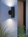 Eglo outdoor wall light rust coloured - British product