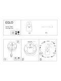 Eglo rabbit night light table lamp 15.5cm (British brand)