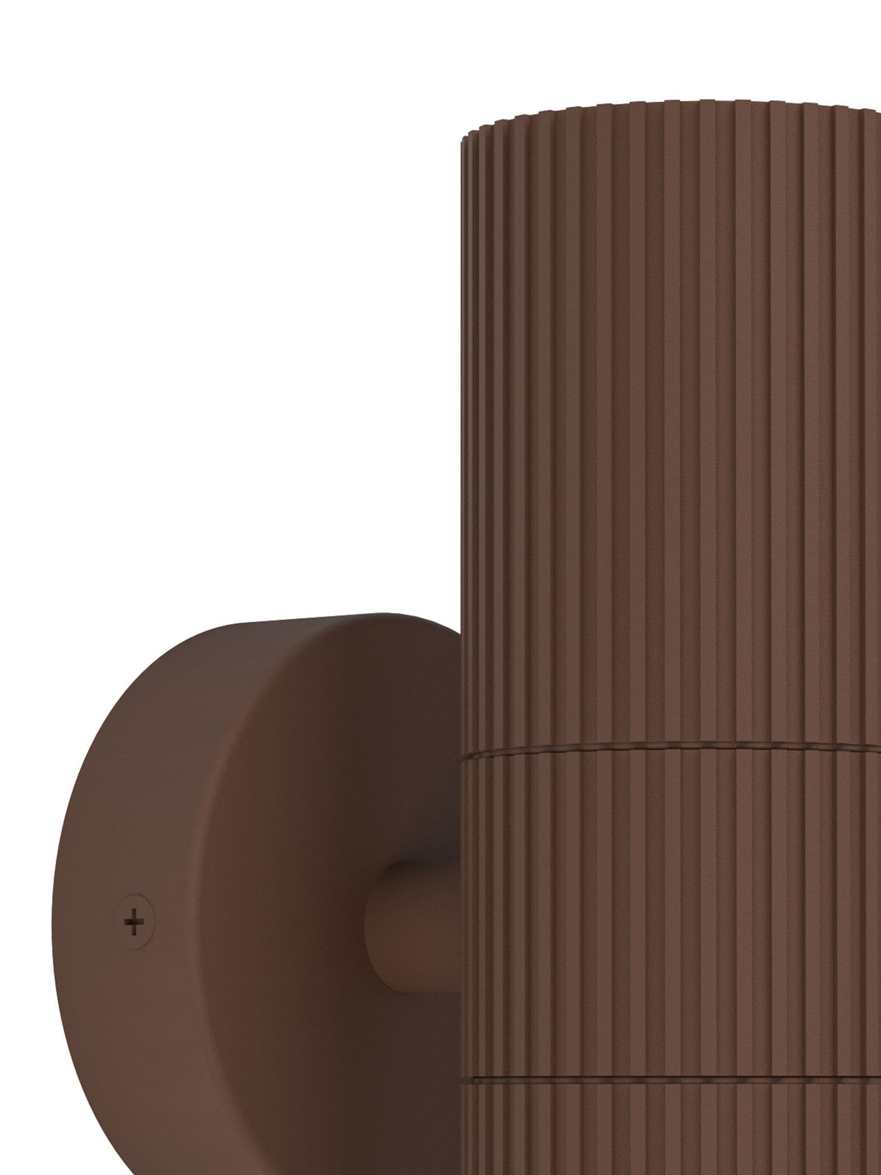 Eglo outdoor wall light rust coloured - British product