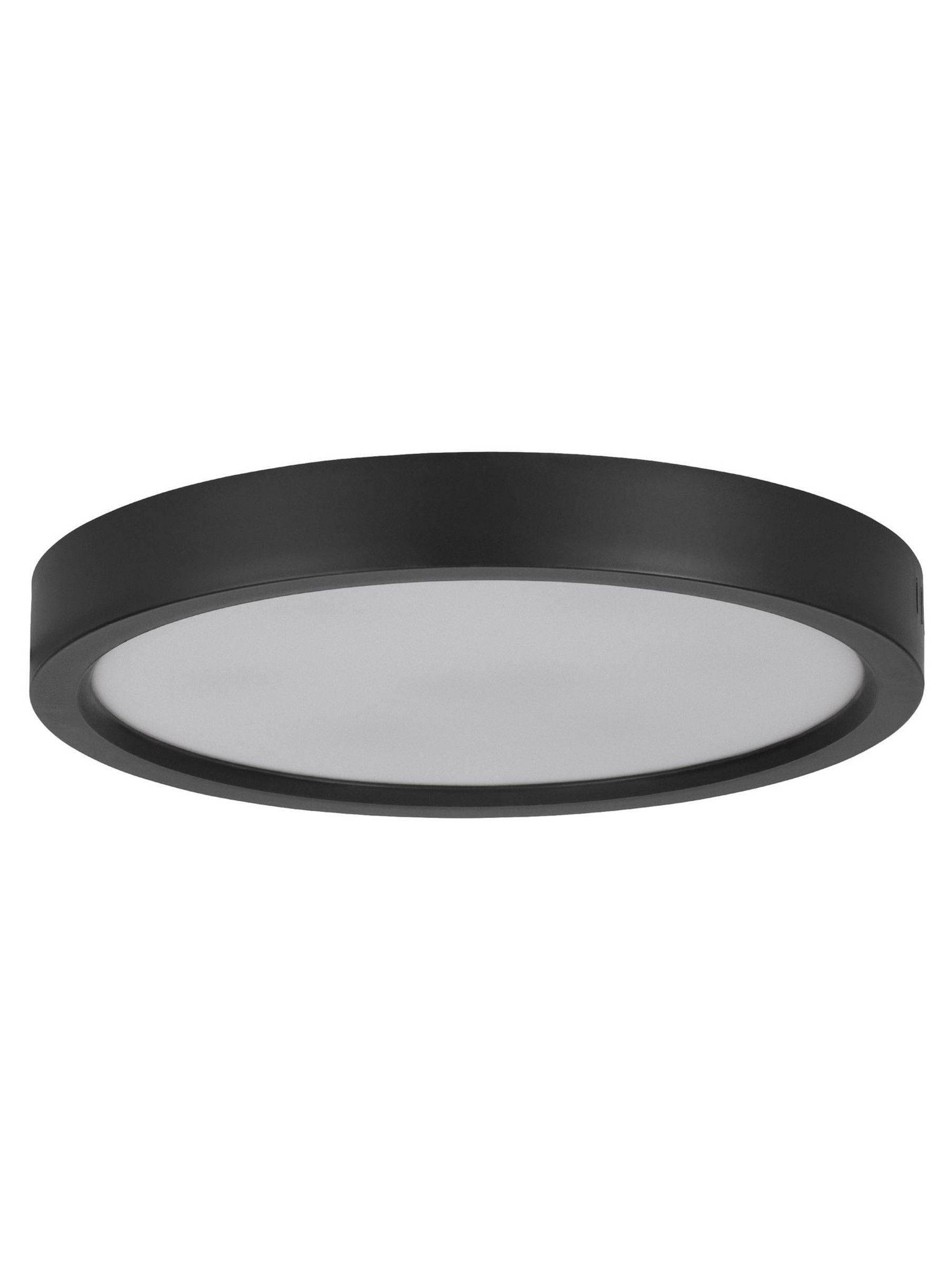 Eglo black IDUN-E LED ceiling light, imported from the UK