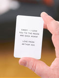 No Ordinary Gift baby photo wallet insert, imported from the UK