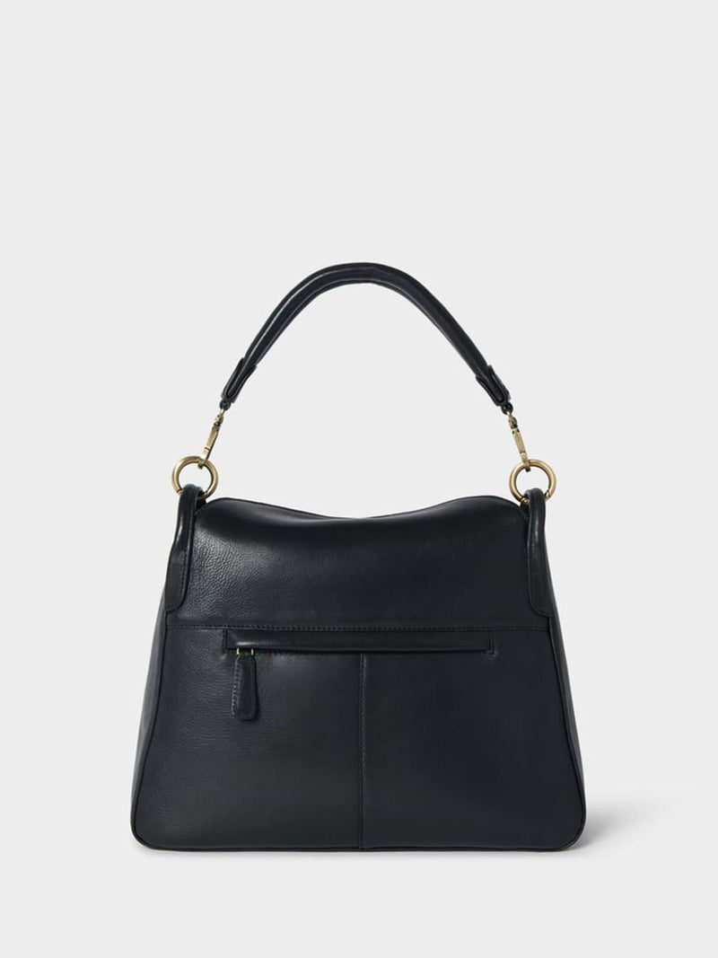 Osprey London Black Medium The Oxford Shoulder Bag