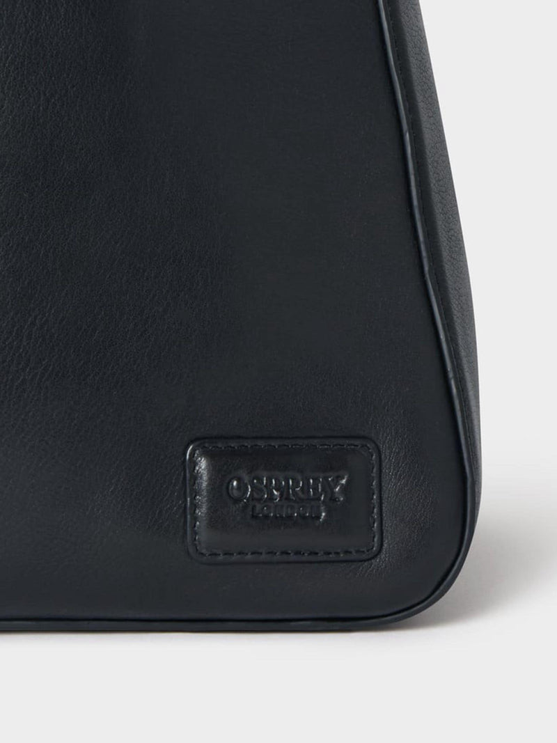 Osprey London Black Medium The Oxford Shoulder Bag