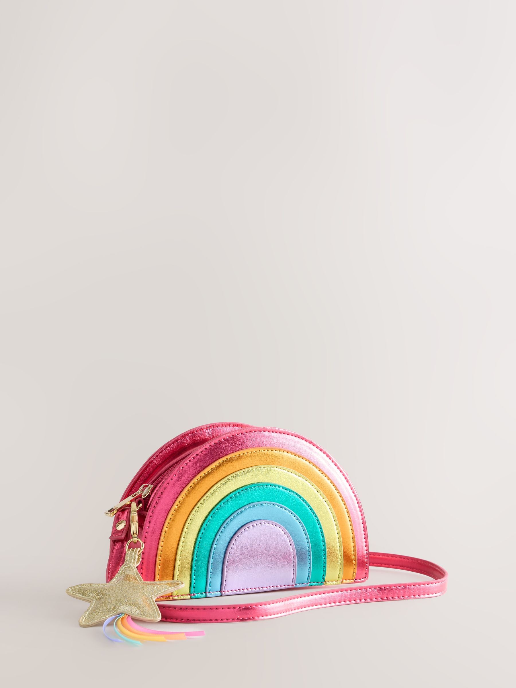 Little Bird rainbow metallic bag, UK version