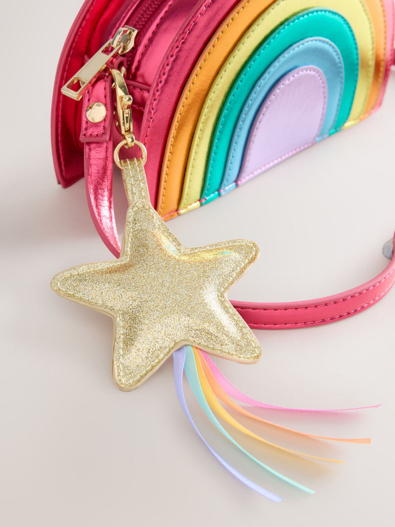 Little Bird rainbow metallic bag, UK version