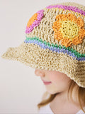 Little Bird Jools Oliver rainbow flower hat, imported from the UK