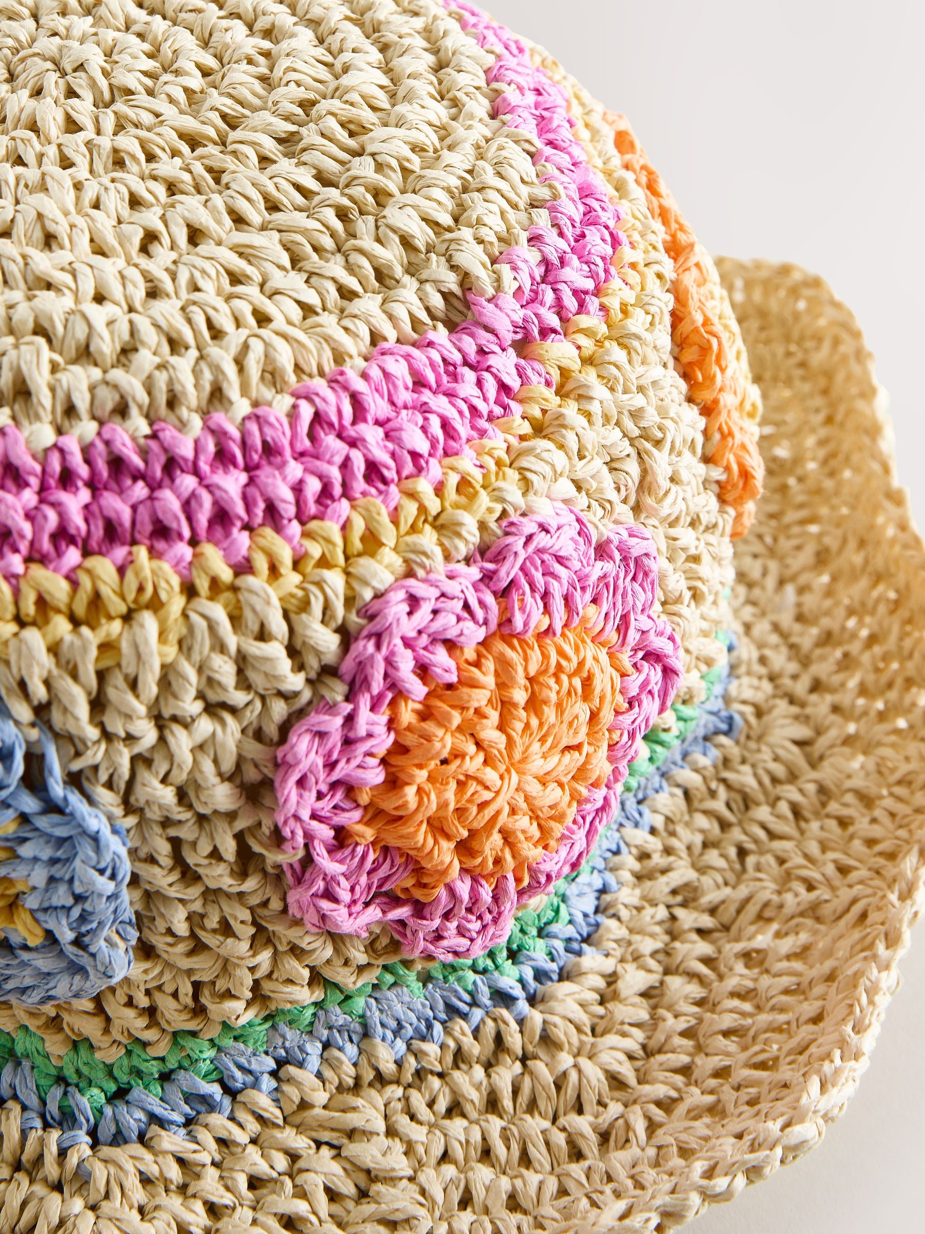 Little Bird Jools Oliver rainbow flower hat, imported from the UK
