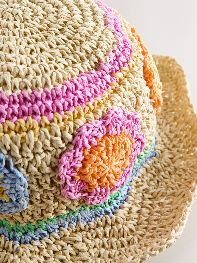 Little Bird Jools Oliver rainbow flower hat, imported from the UK