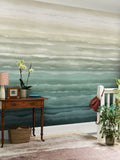 Clarissa Hulse Jade Strata Dawn mural 2.5m x 4m UK version