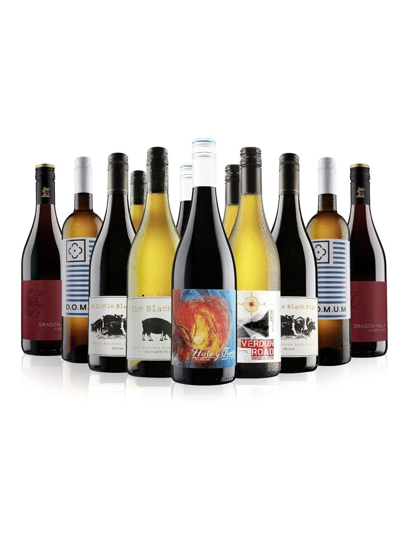 Virgin Wines premium 12 bottle mixed wine case (British brand)
