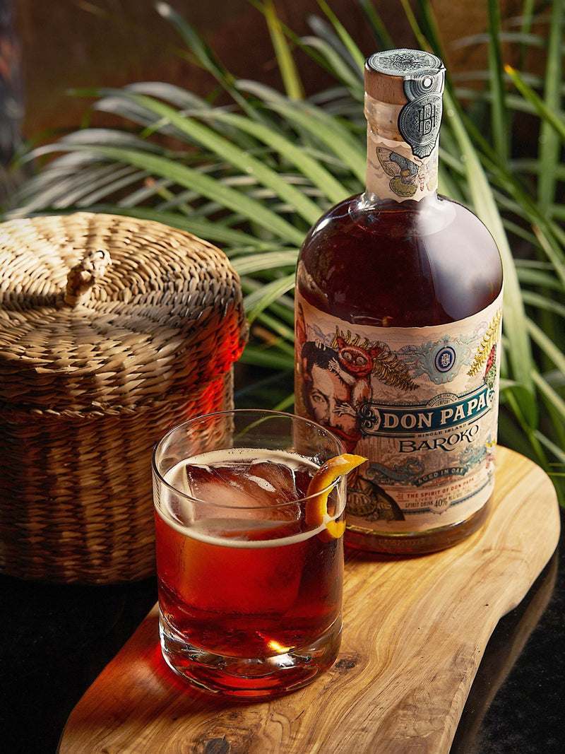 Don Papa Baroko rum - British product