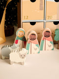 JoJo Maman Bébé nativity advent calendar, imported from the UK