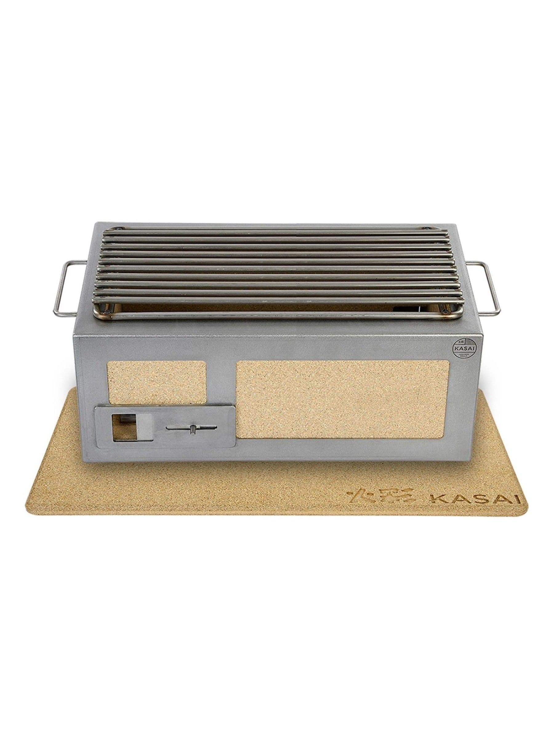 Kasai grill bundle silver medium long (British brand)